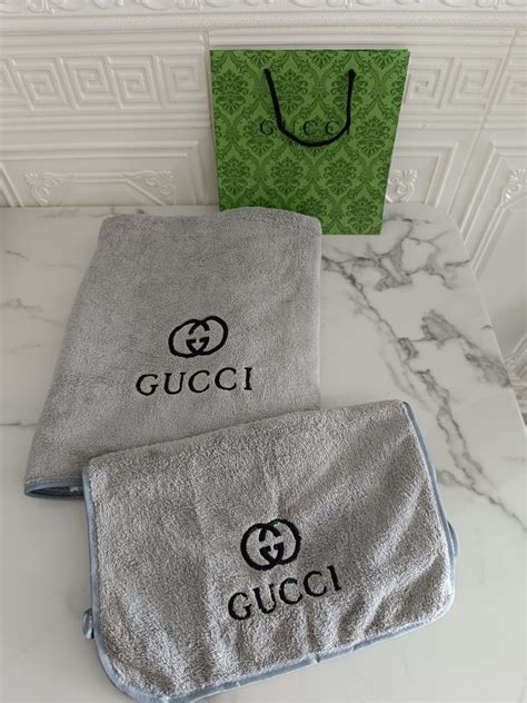 gucci face towel